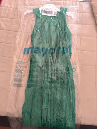 Vestido verde Mayoral niña
