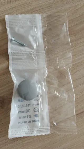 Pomos para armario grises