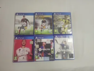 Lote 6 Juegos FIFA PS4