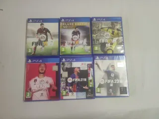 Lote 6 Juegos FIFA PS4