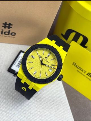 Reloj Maurice Lacroix Amarillo y Negro