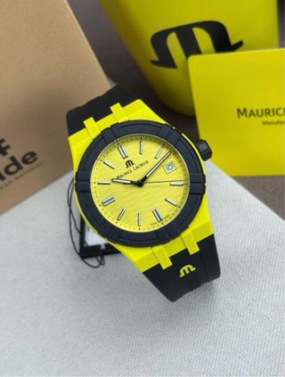 Reloj Maurice Lacroix Amarillo y Negro