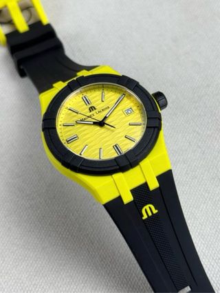 Reloj Maurice Lacroix Amarillo y Negro