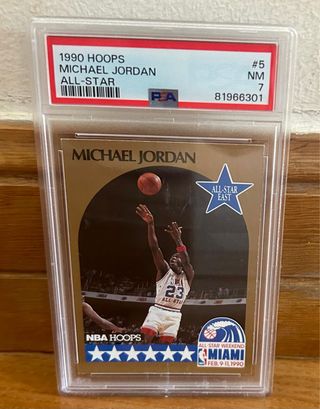 Cromo Michael Jordan 1990 Hoops All-Star