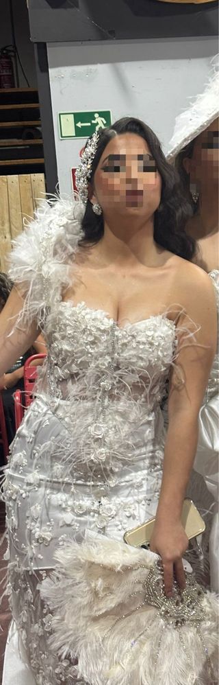 Vestido de Novia Blanco XS / S