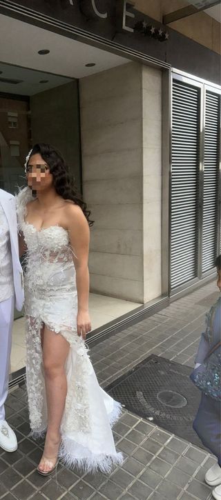 Vestido de Novia Blanco XS / S