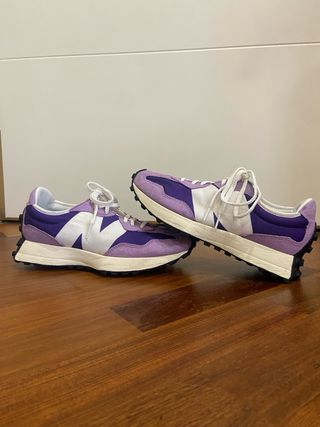 Zapatillas New Balance 327 Morado/Blanco Mujer