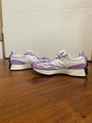 Zapatillas New Balance 327 Morado/Blanco Mujer