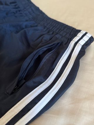 Pantalón de chándal ancho azul