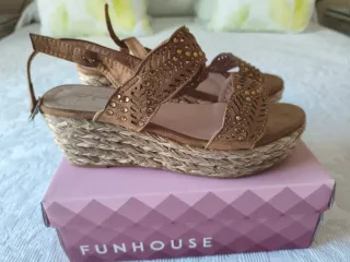 Sandalias cuña mujer talla 37