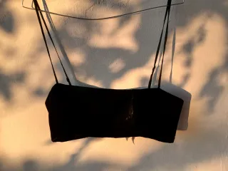 Top ZARA nero taglia L 40 12