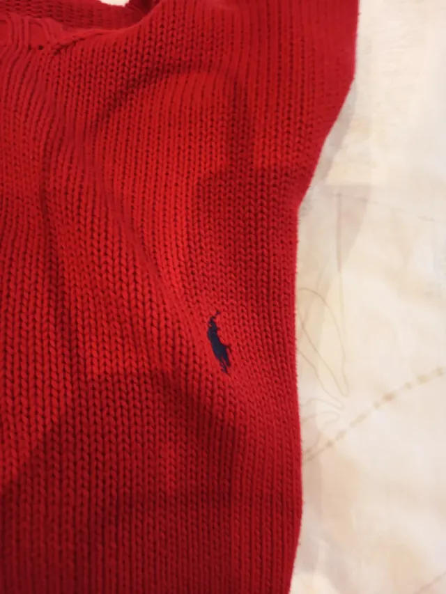 Jersey Polo Ralph Lauren Rojo Talla L