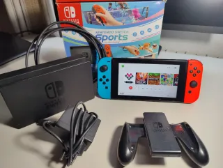 Nintendo Switch + SD 128 +JUEGOS