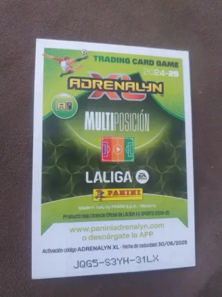 Adrenalyn XL 24/25 - Carta Fantástica 520.Panini