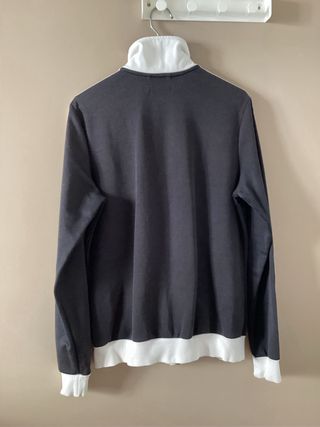 Chaqueta deportiva Adidas Negra y Blanca