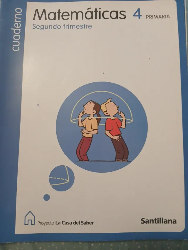 LOTE  cuadernos Matemáticas 4 primaria