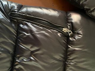 Abrigo Moncler Negro Multicolor