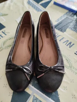 Zapatitos de fiesta piel negros