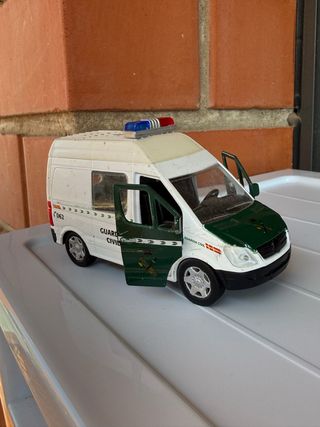 Furgón Guardia Civil Coche Policía Juguete