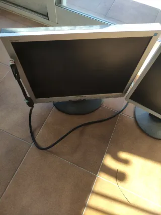 Monitores de ordenador (2 unidades)