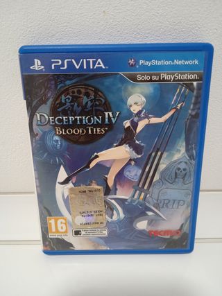 Deception IV: Blood Ties PS Vita