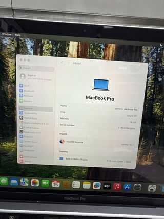 MacBook Pro M1 16GB 512GB 2020