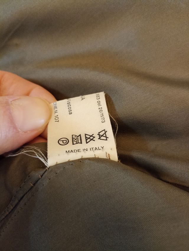 Cappotto lana grigio