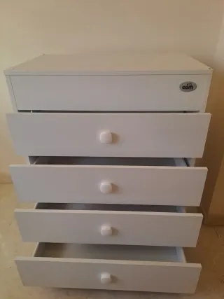 Cassettiera per bambini Cam a 4 cassetti