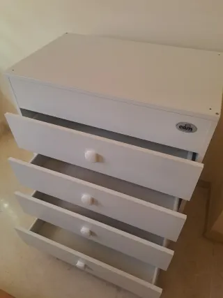 Cassettiera per bambini Cam a 4 cassetti