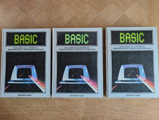 BASIC Enciclopedia de la informática, tomos 1-3