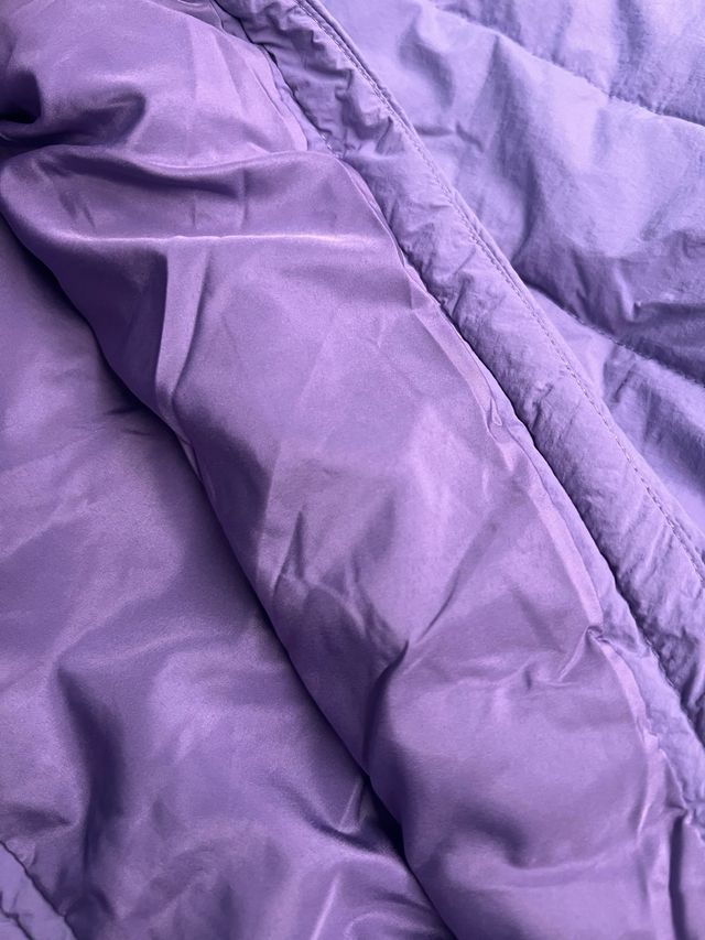 Jersey acolchado Zara Kids lila