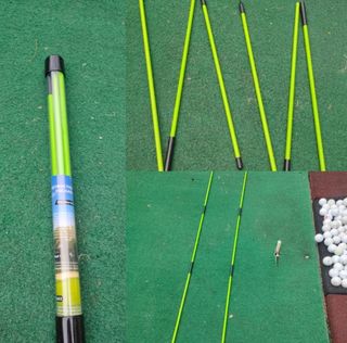 Varillas de alineación para golf