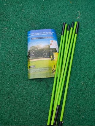 Varillas de alineación para golf