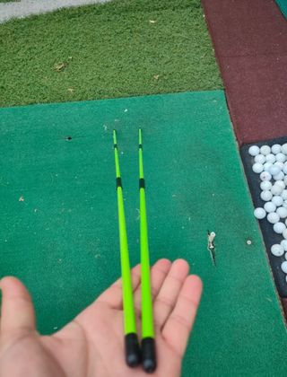 Varillas de alineación para golf