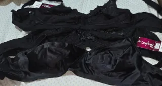 3 Sujetadores Playtex sin aro ni relleno