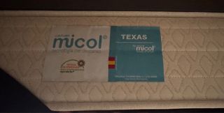 Colchón Micol Texas 150x190 con SOMIER