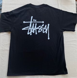 Camiseta Stüssy Negra Básica