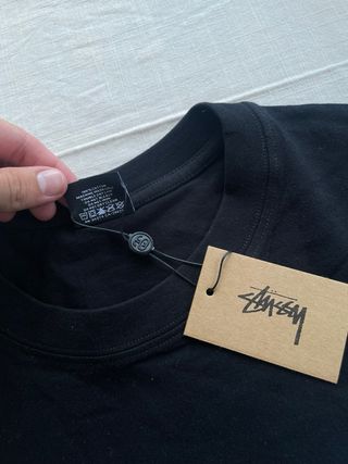 Camiseta Stüssy Negra Básica