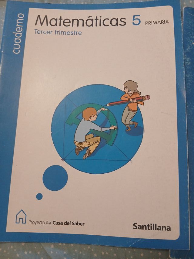 Lote CUADERNOs MATEMATICAS 5 PRIMARIA