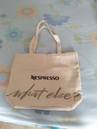 Bolsa de tela Nespresso What else?