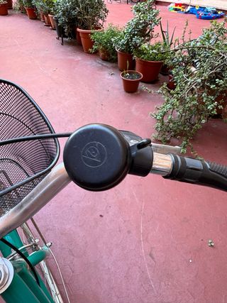 Bicicleta Mujer 26 Celeste muy elegante