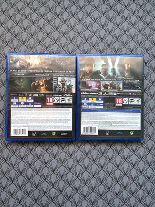2 Juegos PS4 Call of Duty Modern Warfare