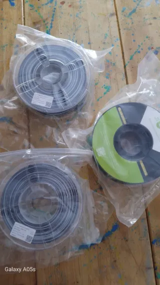 Lote 3 rollos filamento 3D 1.75mm