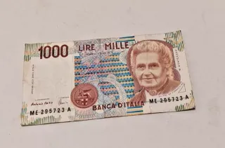 Banconota 2000 Lire Italia 1990