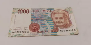 Banconota 2000 Lire Italia 1990