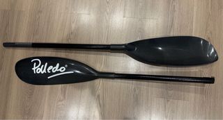 Pala de Kayak/piragua de carbono desmontable 