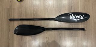 Pala de Kayak/piragua de carbono desmontable 