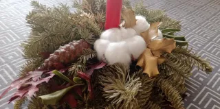 Centro de mesa Navidad Nuevo realizado a mano