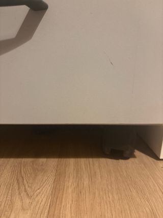 Cassettiera da scrivania grigia