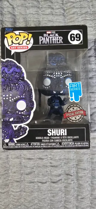 Lote 4 Funkos: Avatar, Black Panther, Dr. Strange